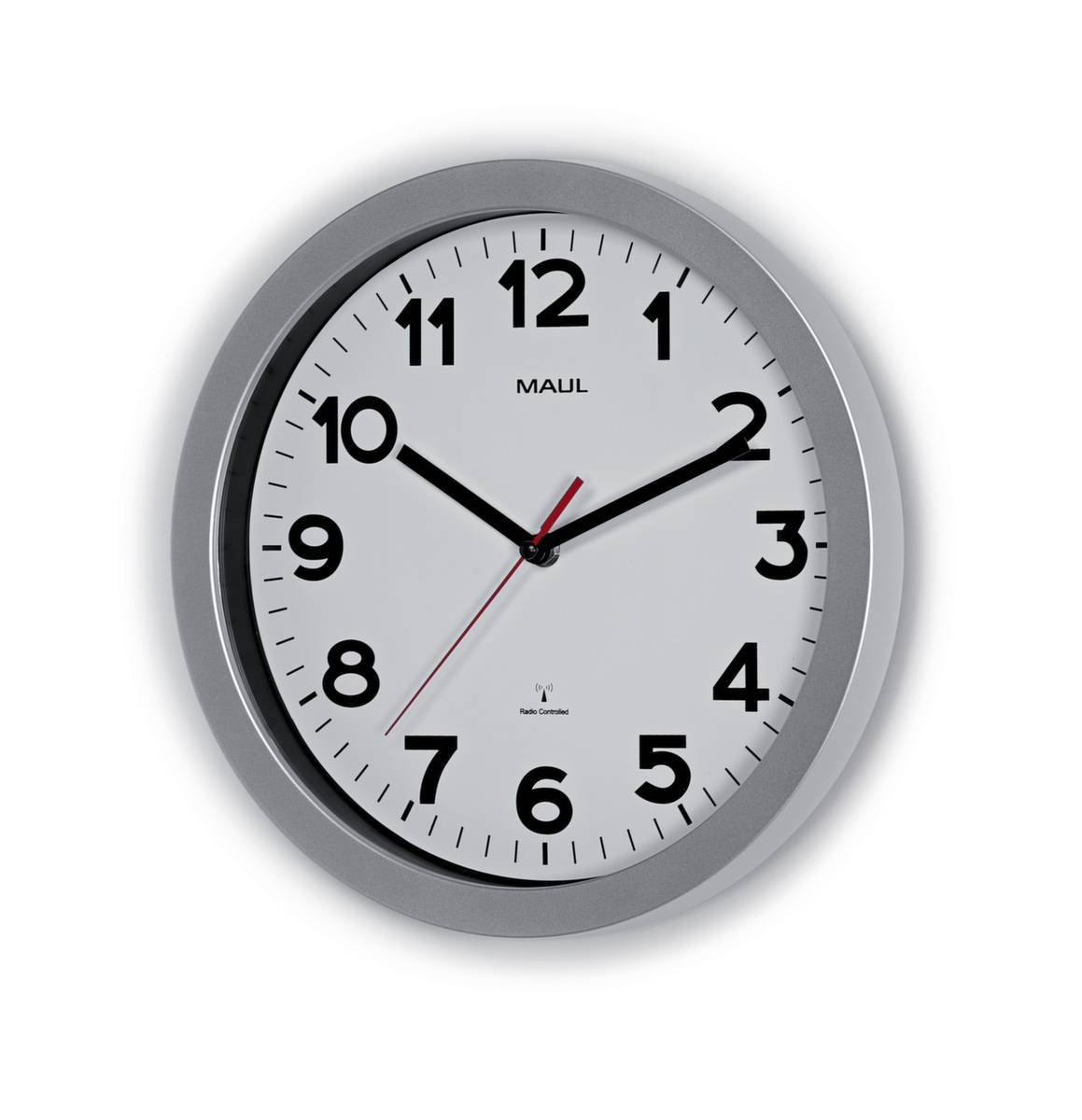 Wanduhr MAULstep 30cm silber-4