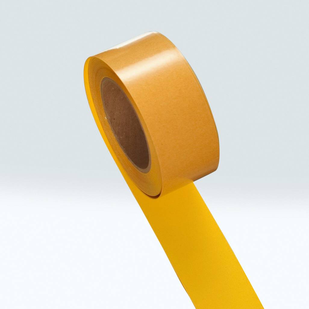 Bodenmarkierungsband staplergeeignet Vinyl Breite 50 mm gelb. Moravia Wiesbaden| Gesellschaft-4