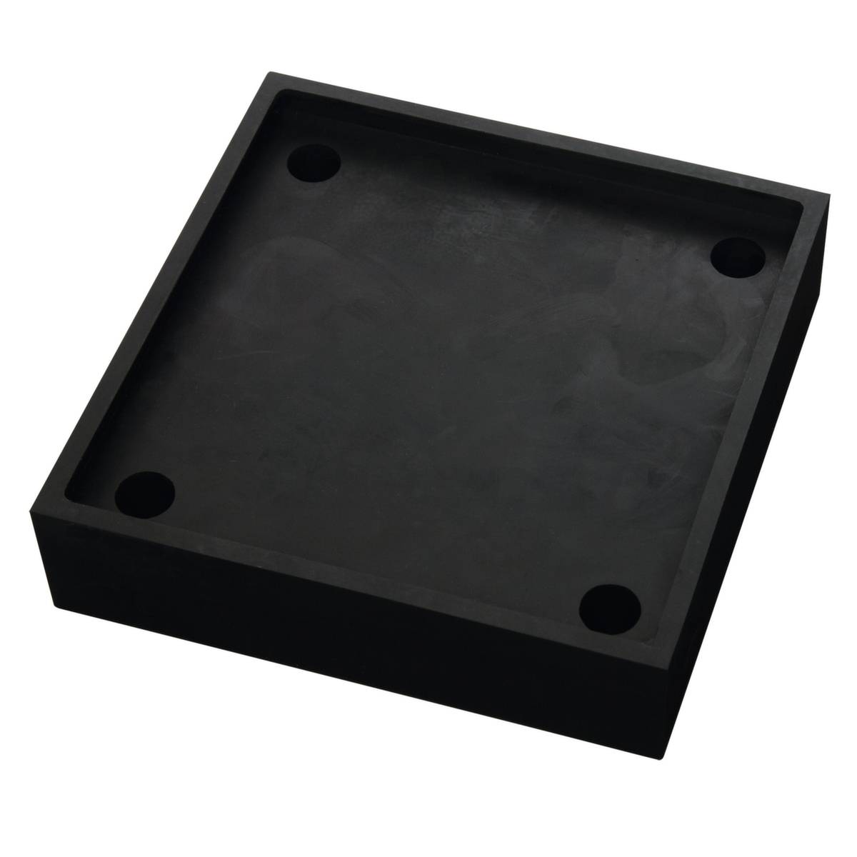 PU-Federelement schwarz, 206/206/50 mm, mit 4 Federn, für RammschutzGeländer SWI-5