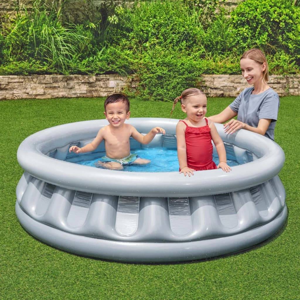 Bestway Kinderpool Rond Spaceship, 152 cm-1