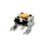 Omron B3F3100 B3F3100 Drucktaster 24 V/DC 0.05 A 1 x Aus/(Ein) tastend (L x B x H) 6 x 6 x 3.15 mm 1 St.