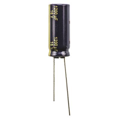Panasonic EEU-FC1C122 Elektrolyt-Kondensator radial bedrahtet  5 mm 1200 µF 16 V 20 % (Ø) 10 mm 1 St. 