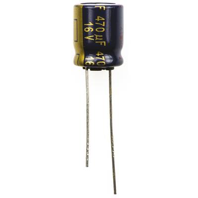 Panasonic EEU-FC1C471 Elektrolyt-Kondensator radial bedrahtet  5 mm 470 µF 16 V 20 % (Ø) 10 mm 1 St. 