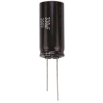 Panasonic EEU-EE2D331 Elektrolyt-Kondensator radial bedrahtet  7.5 mm 330 µF 200 V 20 % (Ø) 18 mm 1 St. 