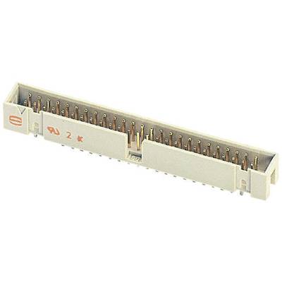 Harting SEK 18 Leiterplatten-Stiftleiste Gerade, 40-polig / 2-reihig, Raster 2.54mm, Kabel-Platine,