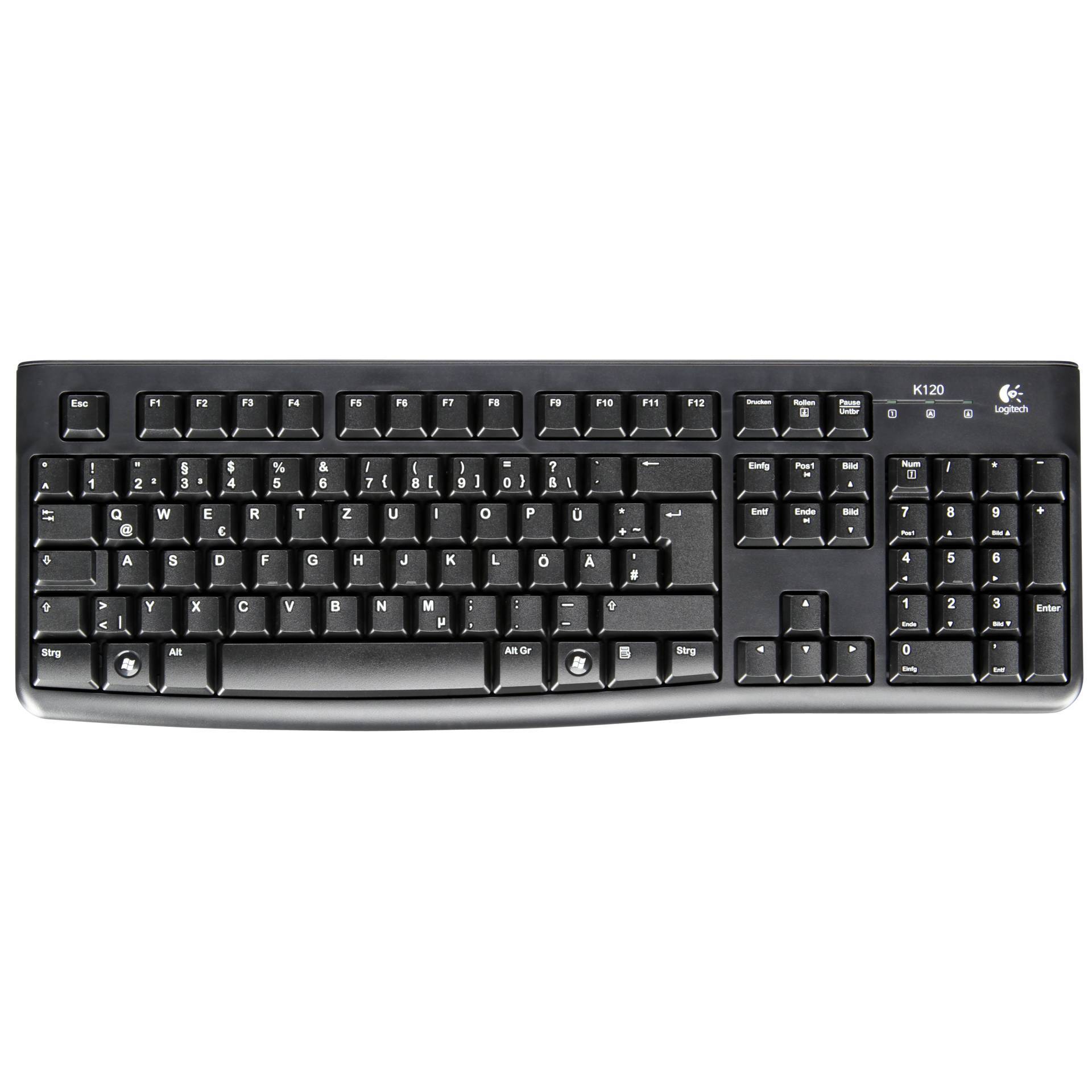 K 120 Keyboard OEM USB black-0