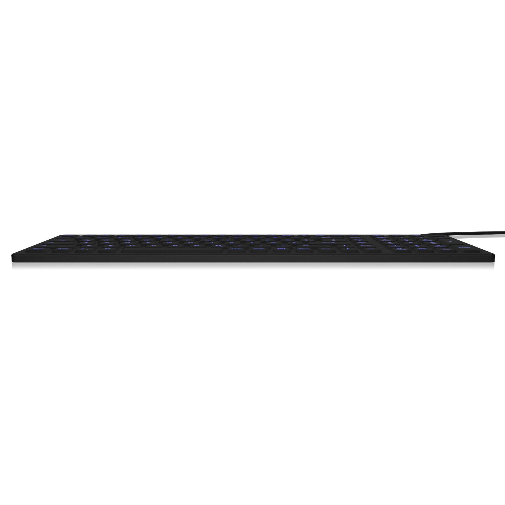 KeySonic KSK-6031INEL - Volle Größe (100%) - Kabelgebunden - USB - Schwarz - TL: Deutsch, QWERTZ-3