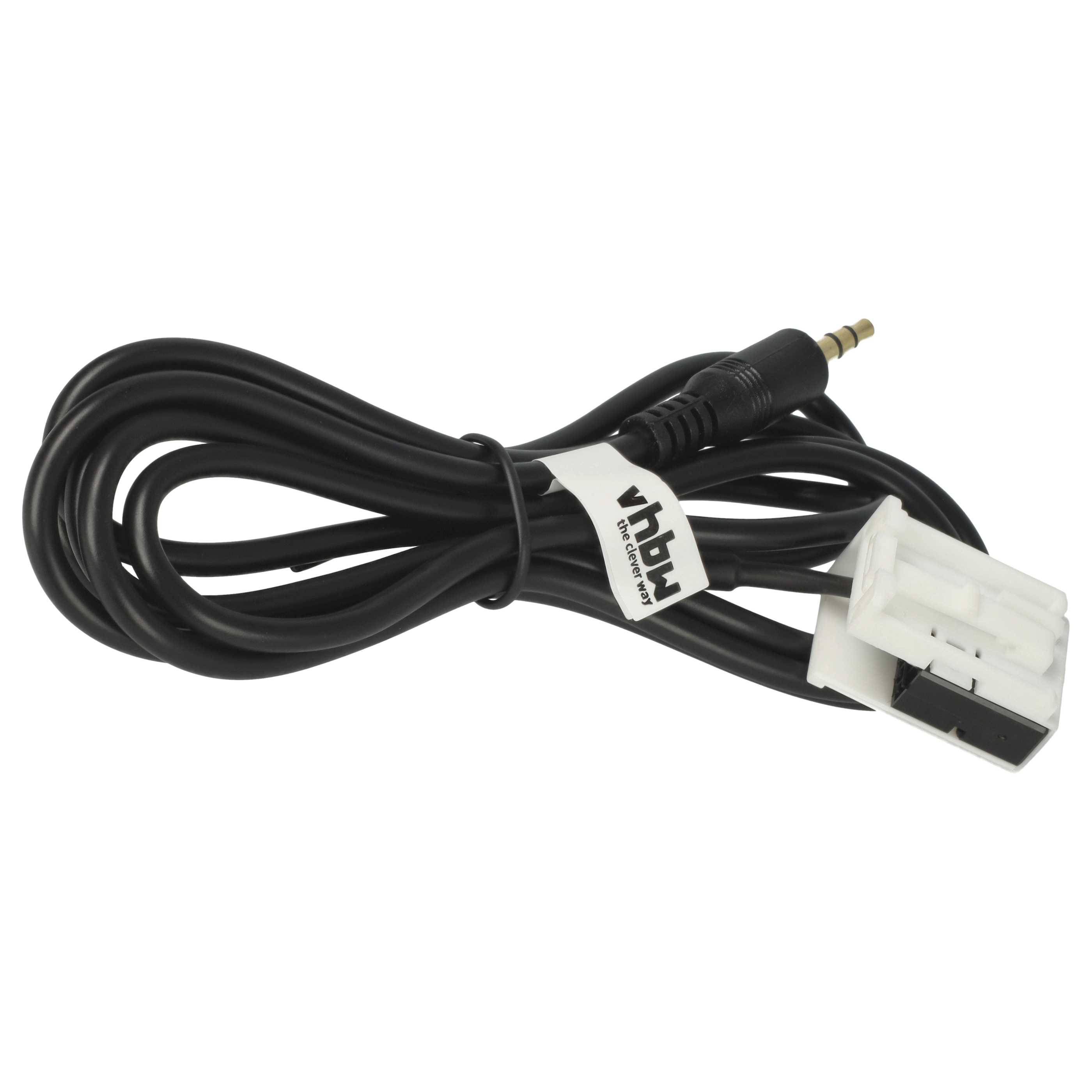 vhbw AUX Audio Adapter Kabel KFZ Radio (120 cm) kompatibel mit VDO | Blaupunkt Auto, Autoradio-3