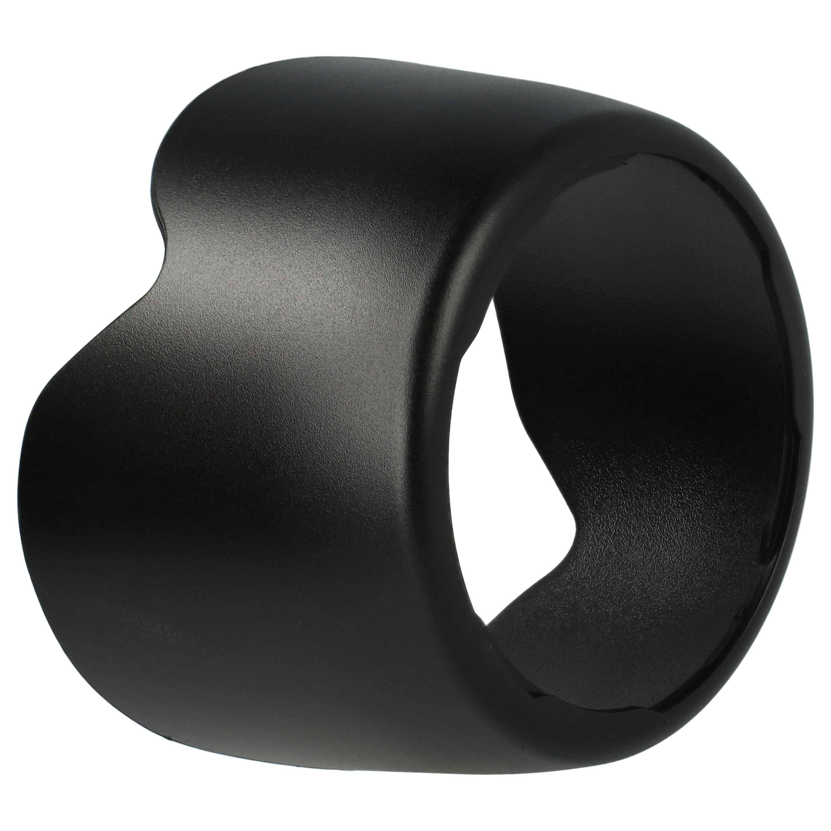 vhbw Gegenlichtblende Ersatz für Canon ET-60 II für 58mm Objektiv | Schwarz, Kunststoff, tulpenförmig, 8,6 cm-1