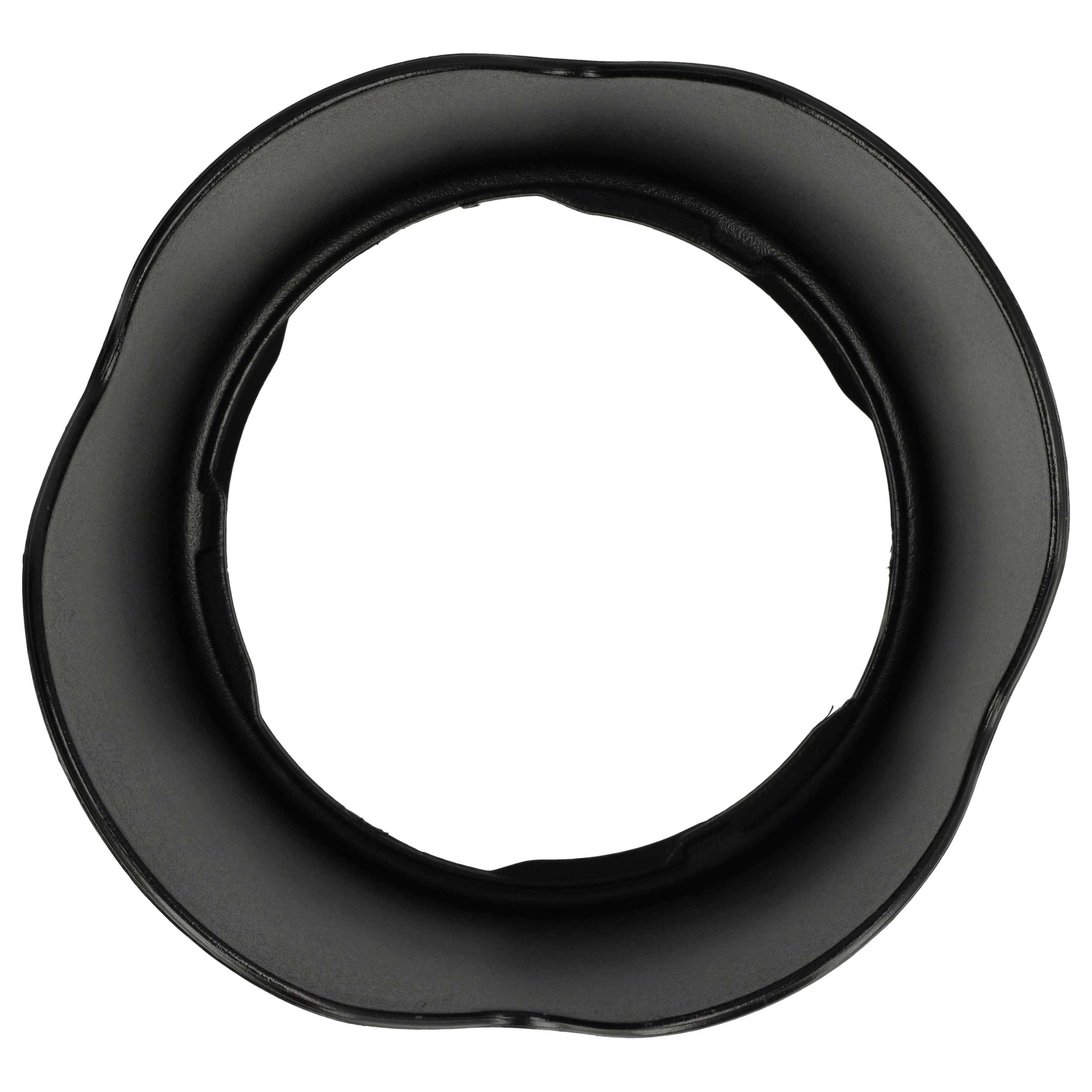 vhbw Gegenlichtblende Ersatz für Canon ET-60 II für 58mm Objektiv | Schwarz, Kunststoff, tulpenförmig, 8,6 cm-2