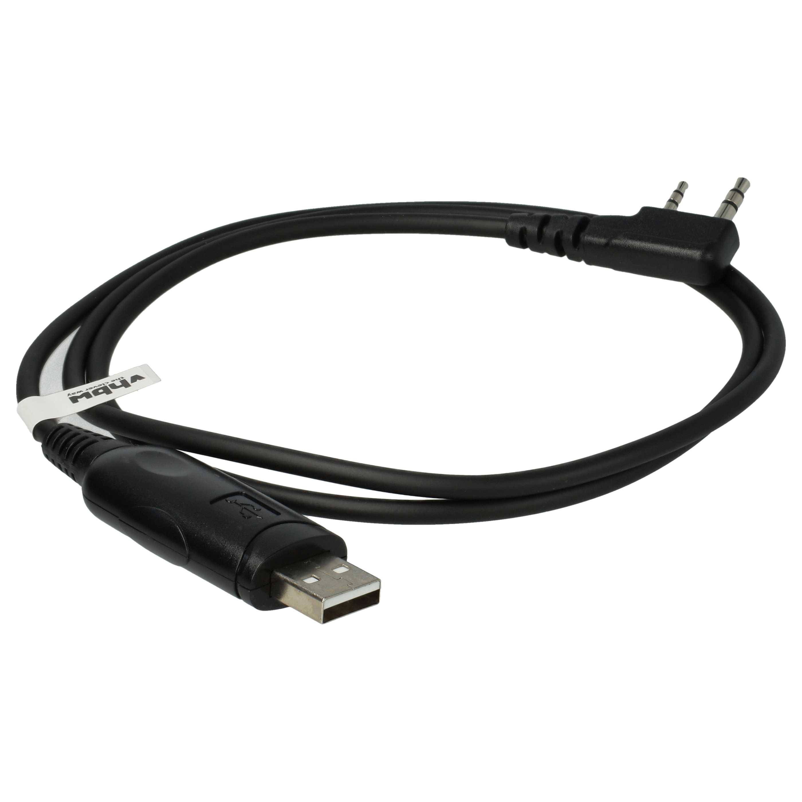 vhbw USB Programmierkabel kompatibel mit Kenwood TK-373G | TK-370, TK-372, TK-360G, TK-360, TK-373, TK-378G, TK-372G-3