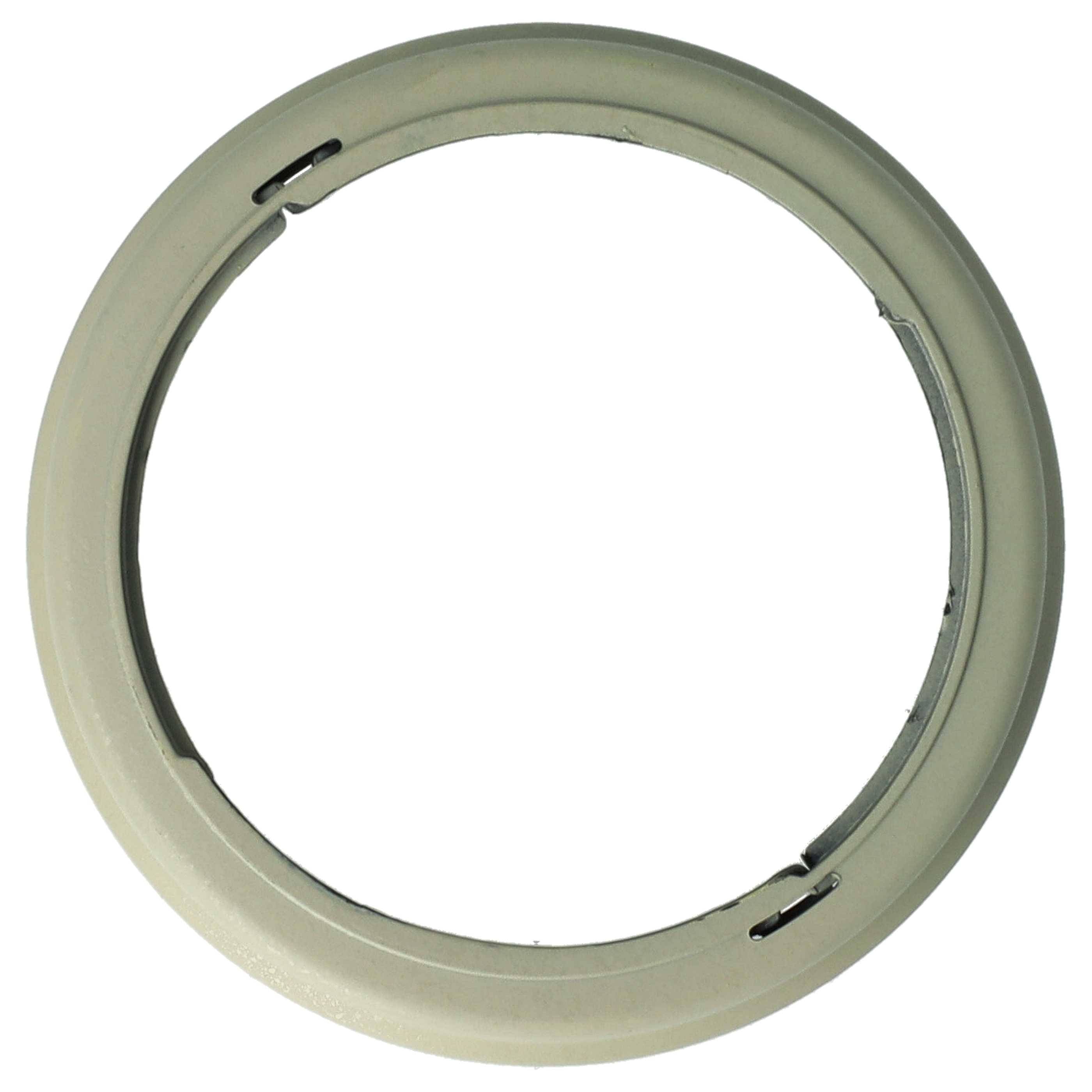 vhbw Gegenlichtblende Ersatz für Canon ET-74 für 67mm Objektiv | Grau Weiß, Kunststoff, Rund, 10 cm-2