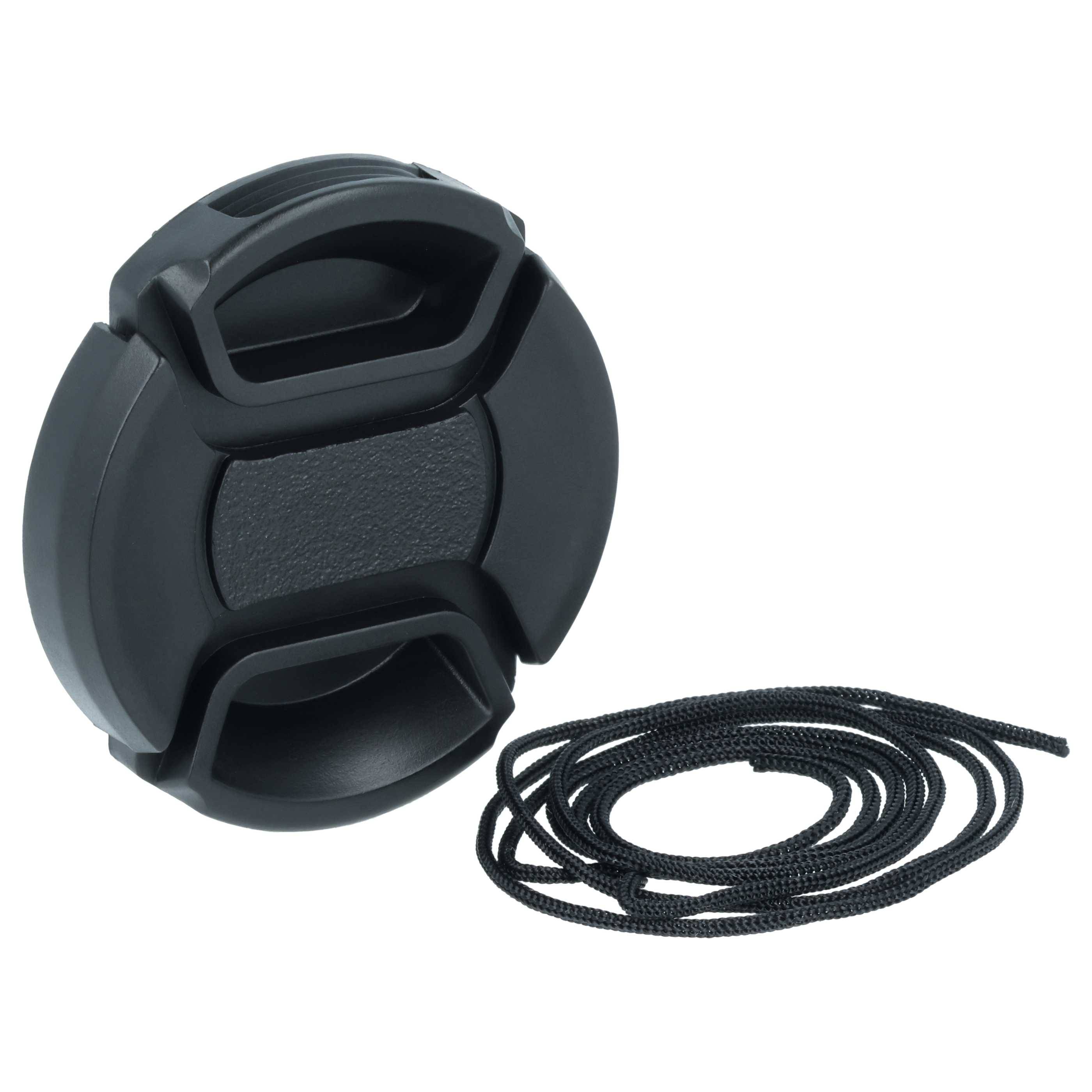 vhbw Universal Objektivdeckel 37 mm für Kamera | Kunststoff Schwarz