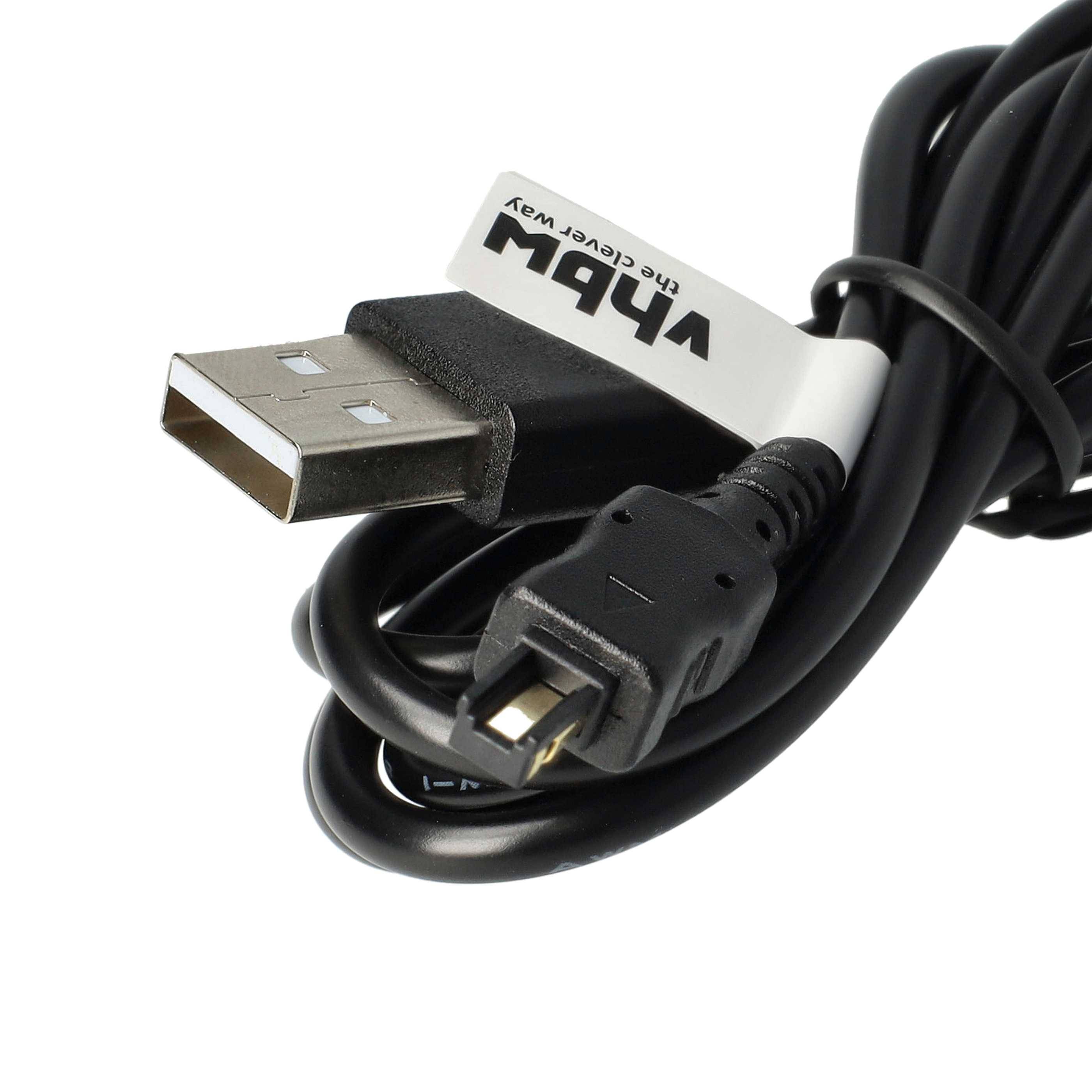 vhbw USB-Kabel kompatibel mit Nikon Coolpix L330, L830, L810, L820, L120, L100, S810, L110 Kamera, Camcorder --4