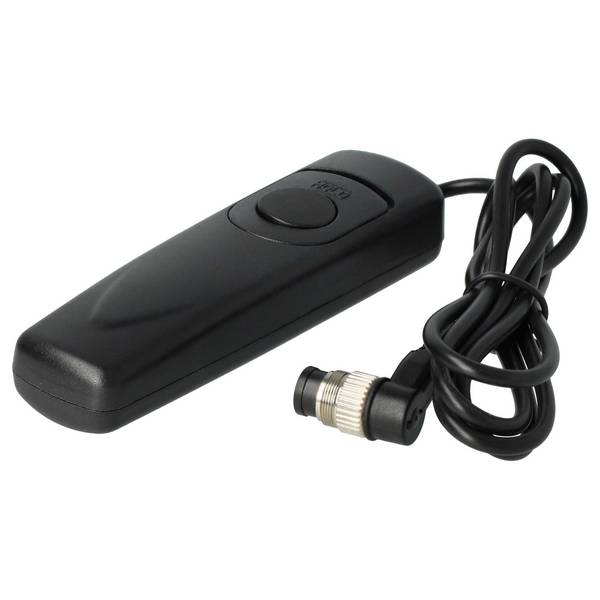 vhbw Fernauslöser Fernbedienung Kabel Ersatz für Nikon MC-30 für Kamera | 1 m, 2-stufige Auslösefunktion