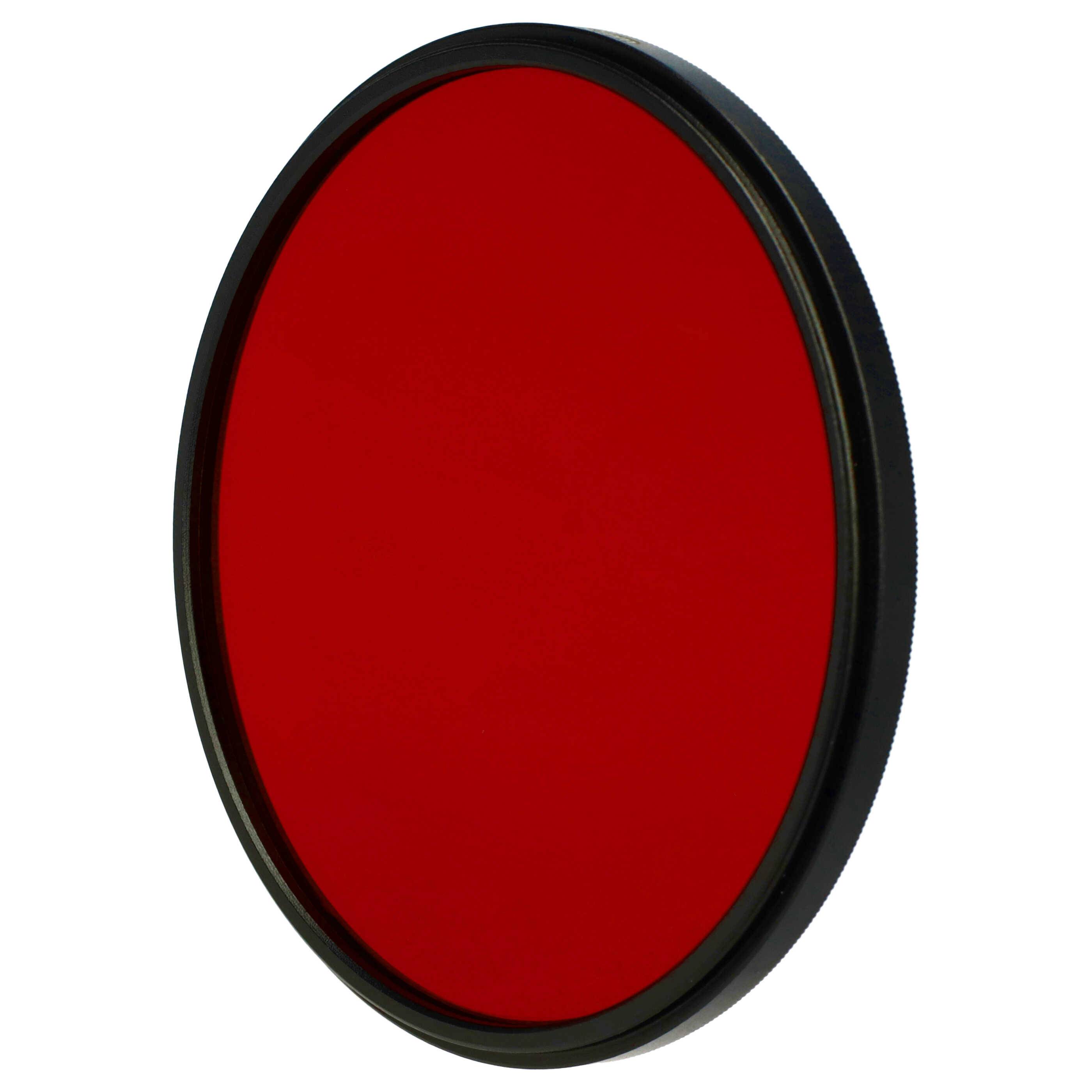 vhbw Universal Farbfilter rot für Kamera Objektive mit 82mm Filtergewinde | Rotfilter-1