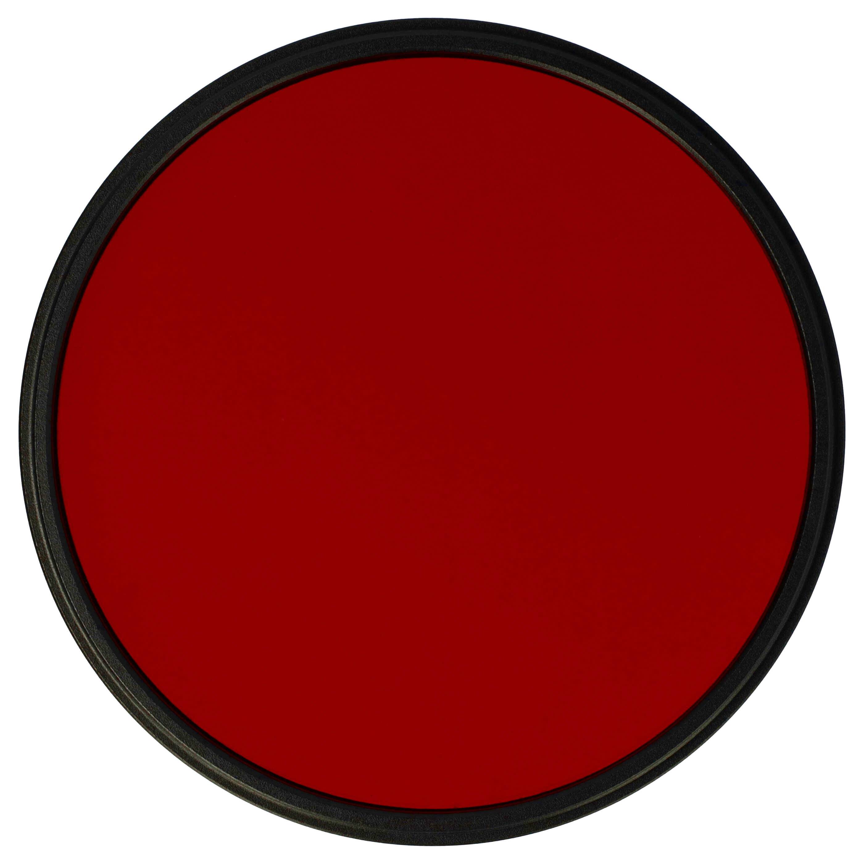 vhbw Universal Farbfilter rot für Kamera Objektive mit 82mm Filtergewinde | Rotfilter-2