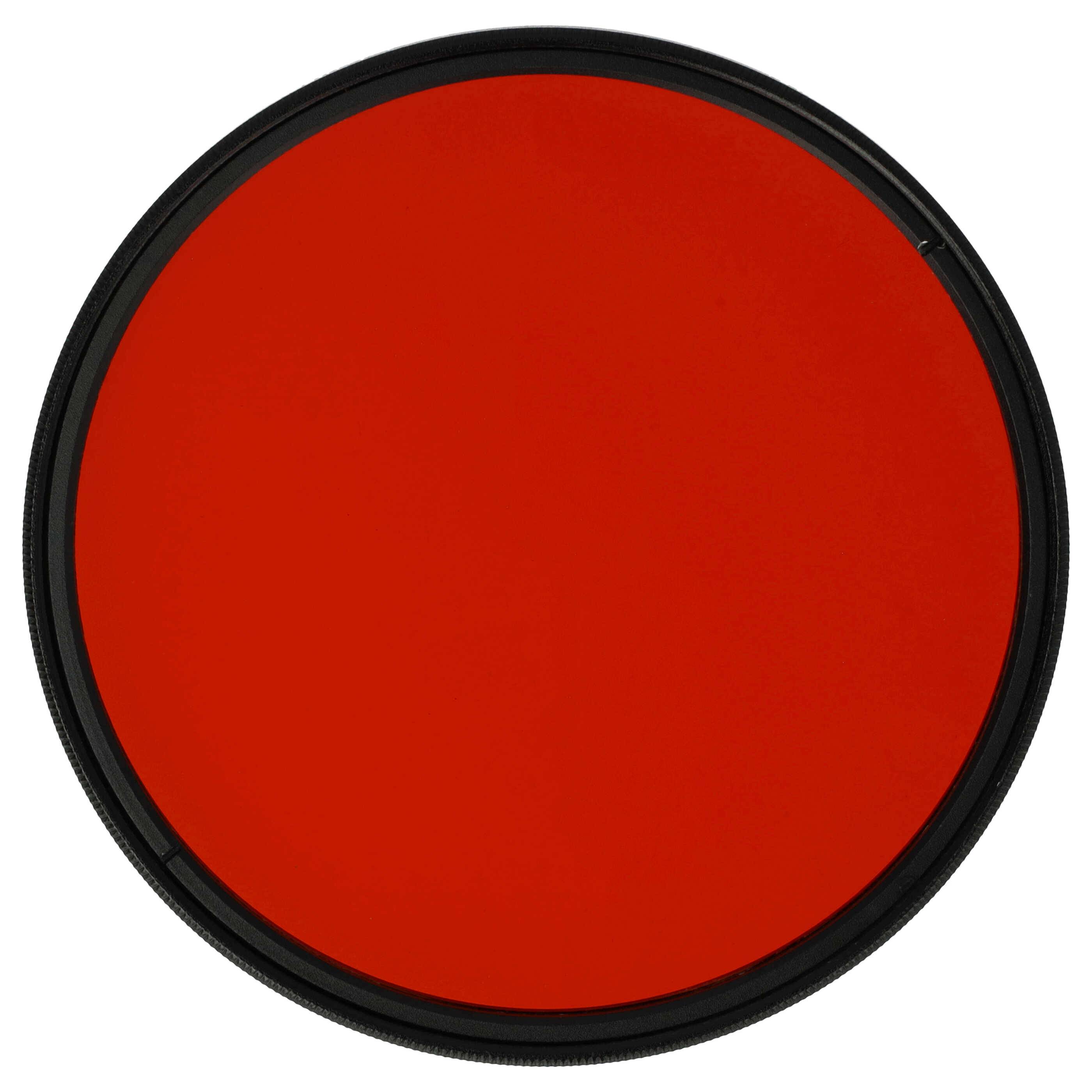 vhbw Universal Farbfilter orange für Kamera Objektive | mit 77mm Filtergewinde, Orangefilter-3