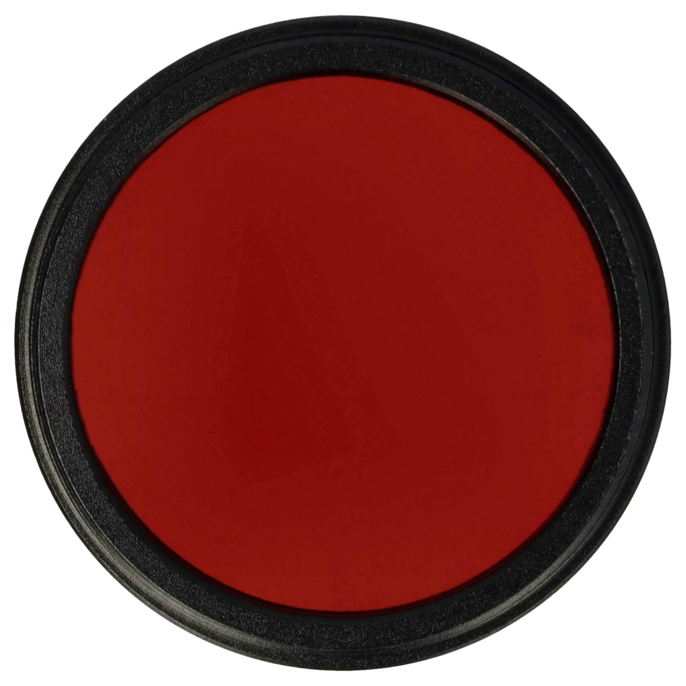 vhbw Universal Farbfilter rot für Kamera Objektive mit 37mm Filtergewinde | Rotfilter-3