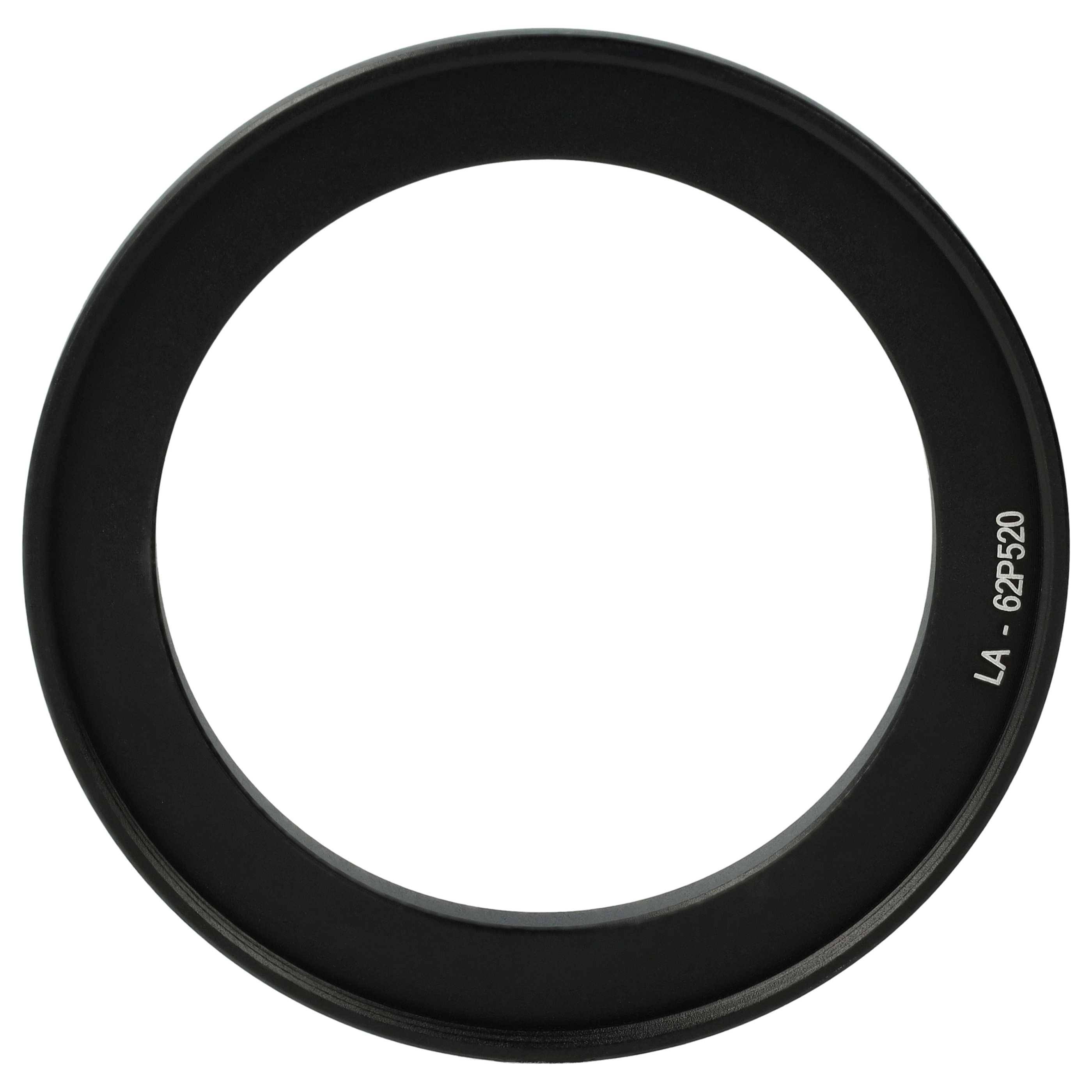vhbw 62 mm Filteradapter kompatibel mit Nikon Coolpix P530 | P510, P520 Kamera Objektiv - Adapter-1