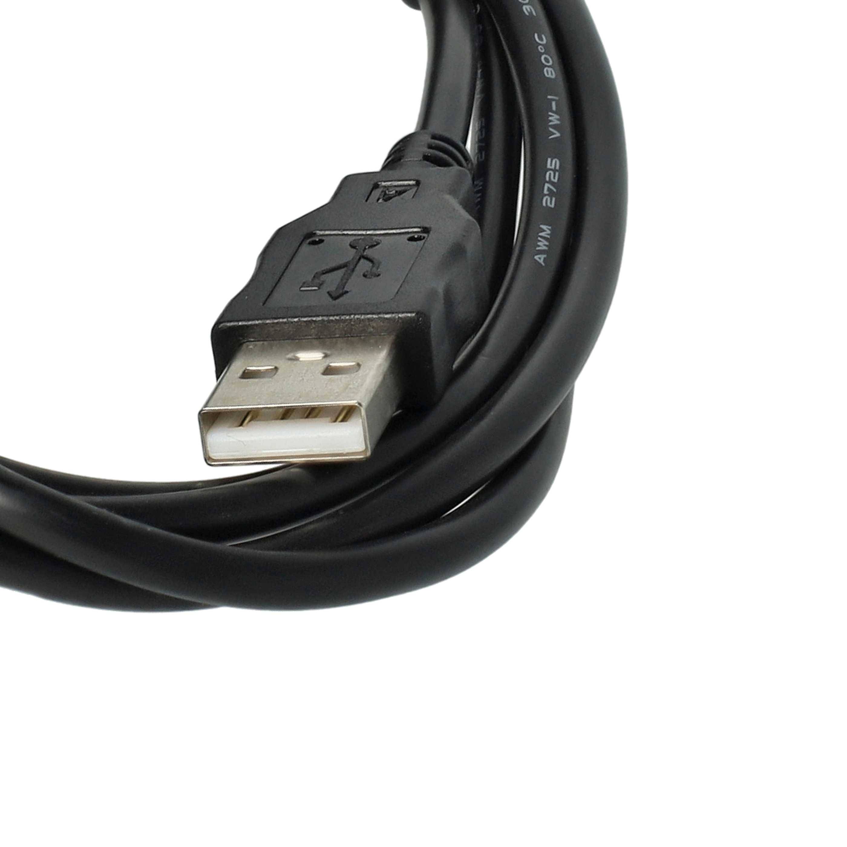 vhbw USB Kabel Datenkabel (Standard-USB Typ A) 150cm kompatibel mit Nikon D3200, D3300, D5200, D5300, D5500, DF Kamera-4