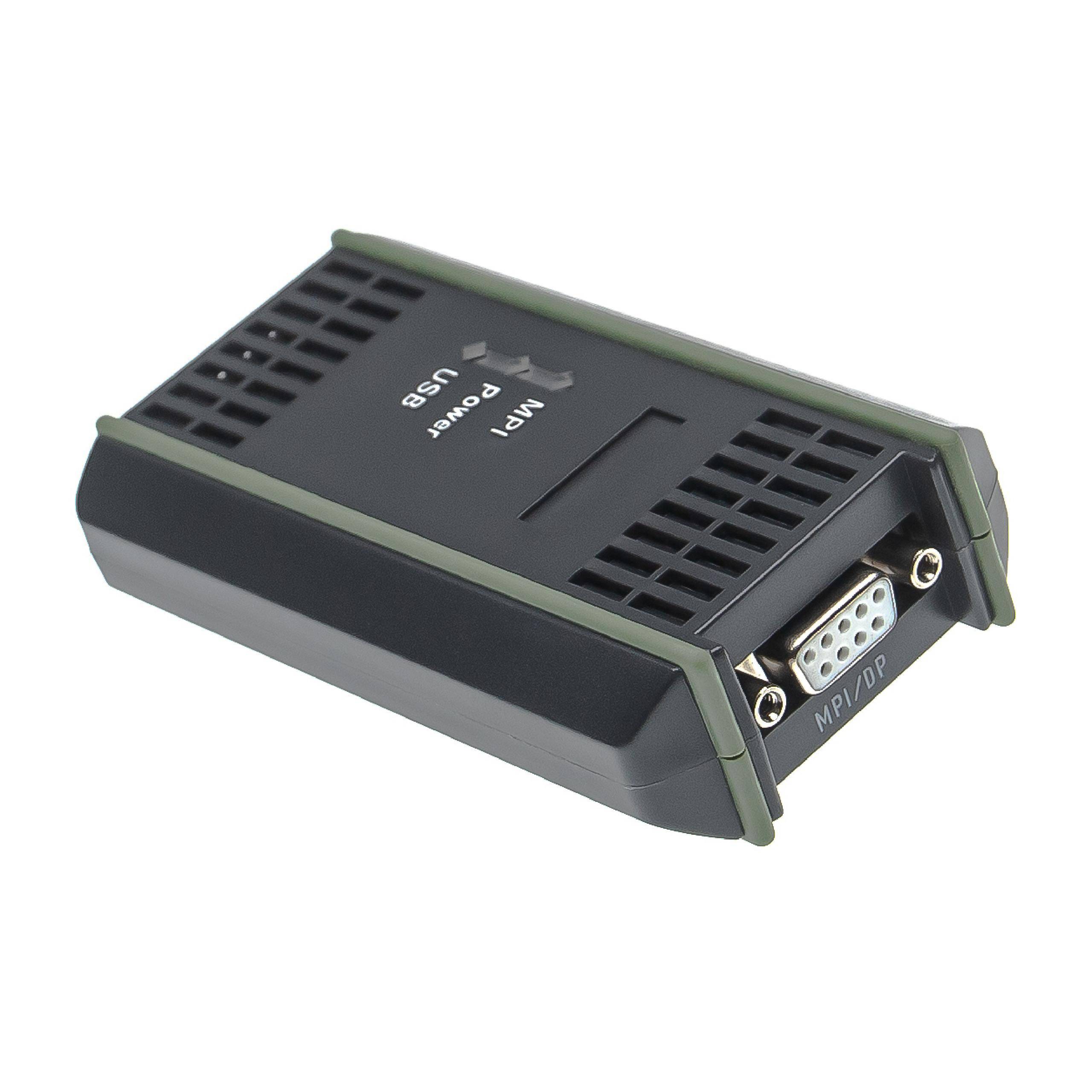 vhbw USB Programmierkabel PLC, MPI kompatibel mit Siemens Simatic S7-400 PLC, S7-300 PLC Funkgerät - Seriell Adapter-2