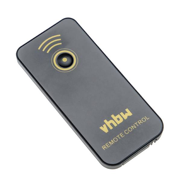 vhbw Infrarot-Fernauslöser Fernbedienung kompatibel mit Nikon Nuvis S | N65, N75 Kamera, 2-stufige Auslösefunktion