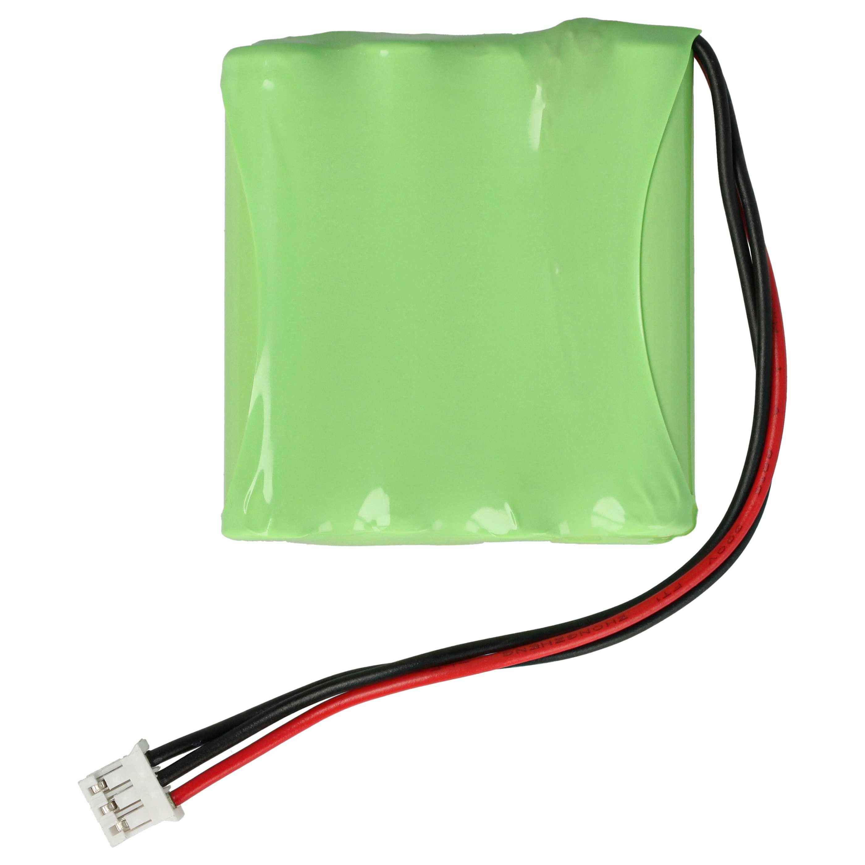 vhbw Akku Ersatz für Philips 310420051271 | 2422 526 00148, 8100 911 02101 für Fernbedienung Remote Control (750 mAh, 4-2