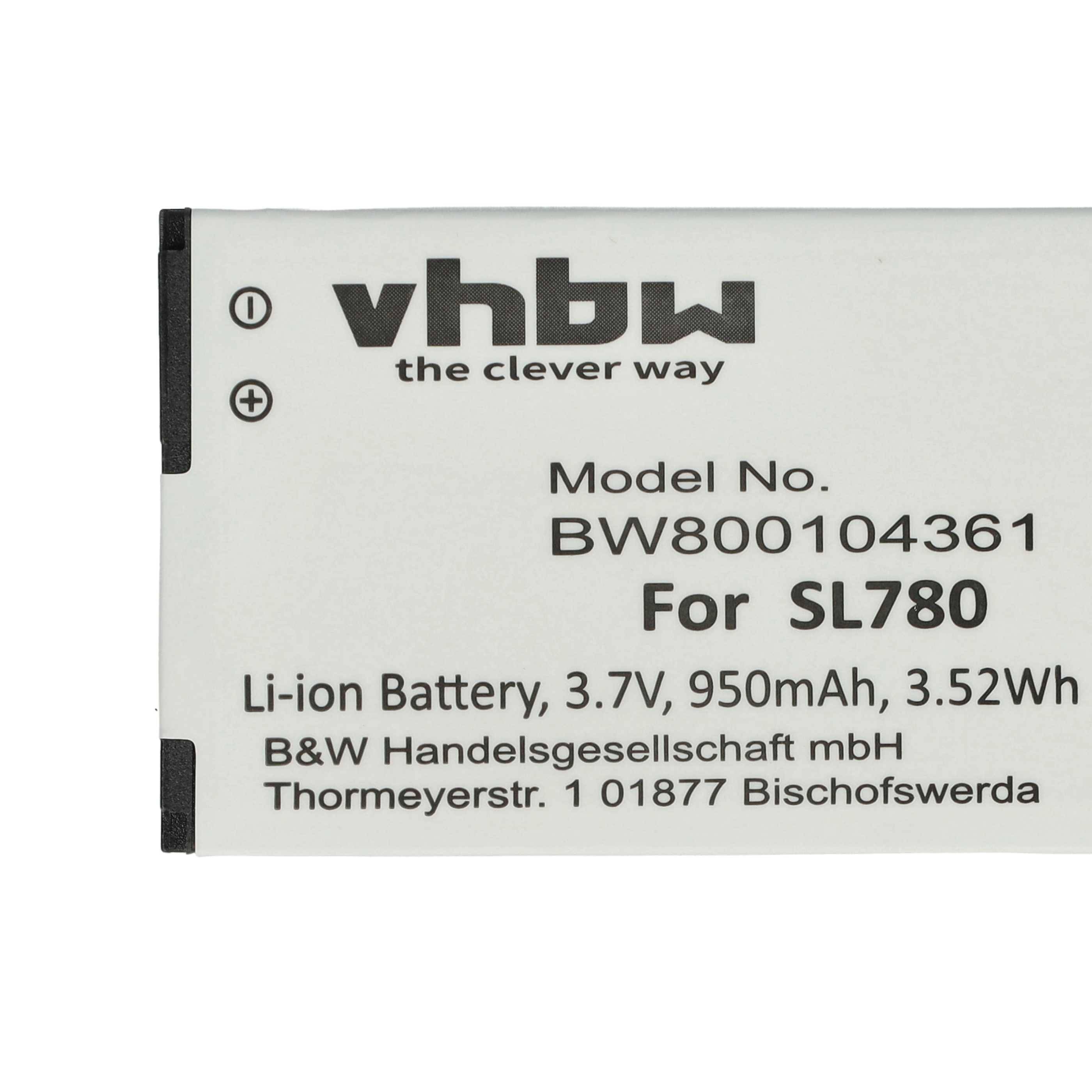 vhbw 3x Akku kompatibel mit Unify OpenStage SL6 | SL400, SL450 schnurlos Festnetz Telefon (950 mAh, 3,7 V, Li-Ion)-4