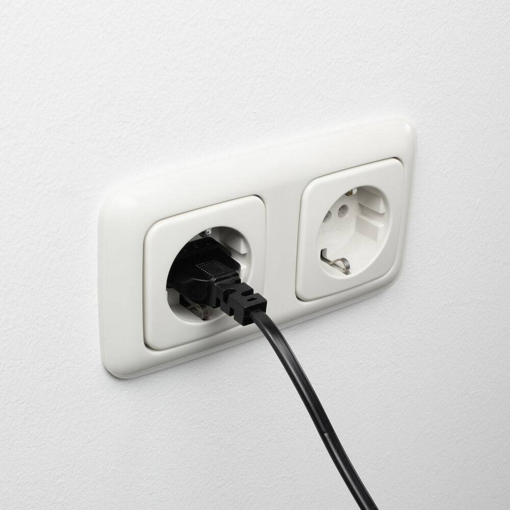 ACT AK5019 230V-Netzkabel Eurostecker/C7-Buchse (gewinkelt links/rechts) - 2 Meter-4
