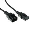 ACT AK5149 230V Anschlusskabel C13/C14 Schwarz - 4 Meter