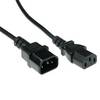 ACT AK5122 230V Anschlusskabel C13/C14 Schwarz - 10 Meter