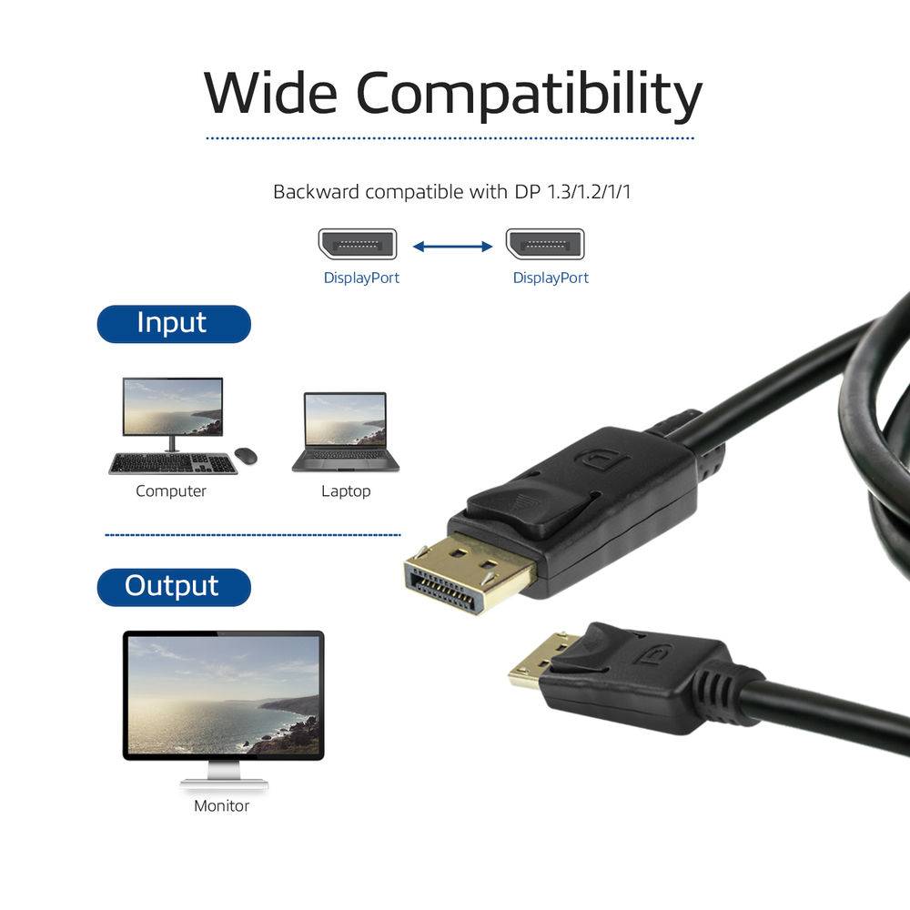 ACT AK4073 DisplayPort 1.4 Kabel 8K - 2 Meter-2