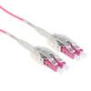 ACT RL8407 Multimode-Glasfaserkabel 50/125 OM4 Polarität Twist Patchkabel LC/LC - 7 Meter