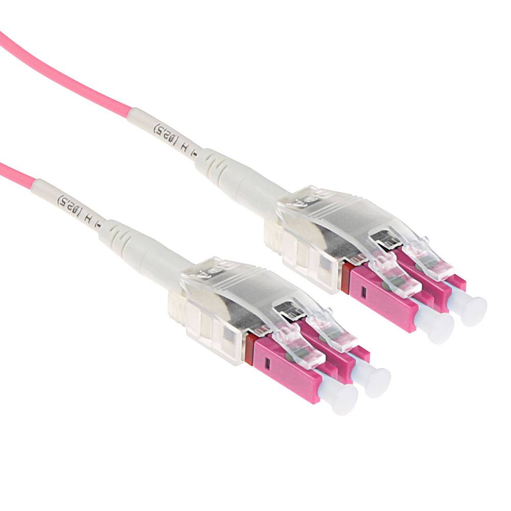 ACT RL8452 Multimode-Glasfaserkabel 50/125 OM4 Polarität Twist Patchkabel LC/LC - 25 cm-0