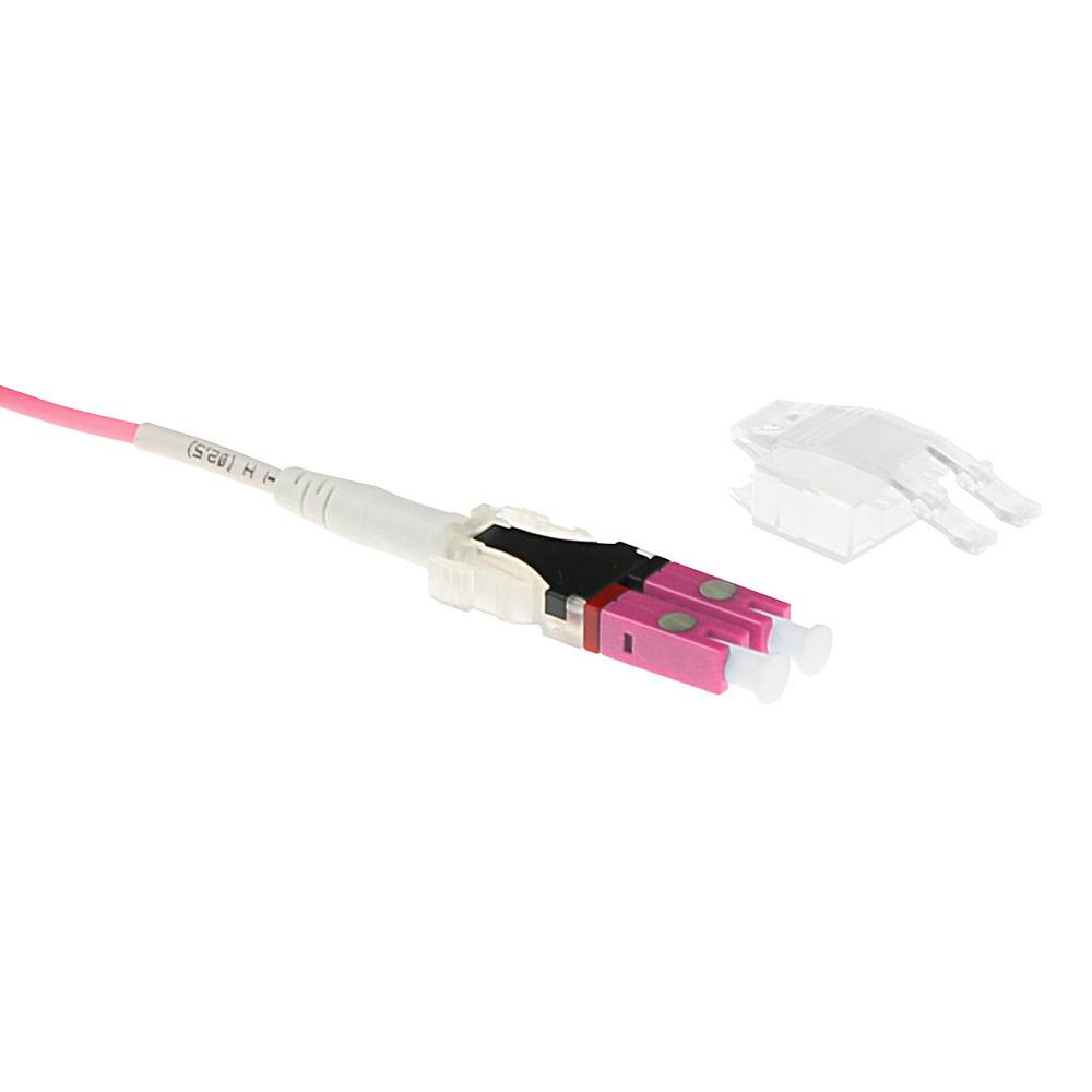 ACT RL8452 Multimode-Glasfaserkabel 50/125 OM4 Polarität Twist Patchkabel LC/LC - 25 cm-1