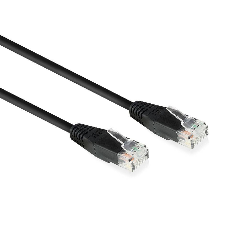 ACT AC4000 Schwarz U/UTP CAT6 Netzwerkkabel - 90 cm-0