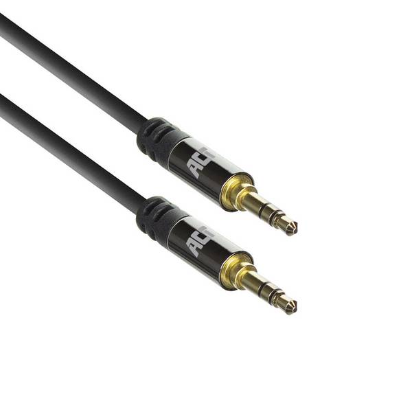 ACT AC3610 Hochwertiges Stereo-Audiokabel - 3,5 mm Klinkenstecker/Stecker - 1,5 Meter