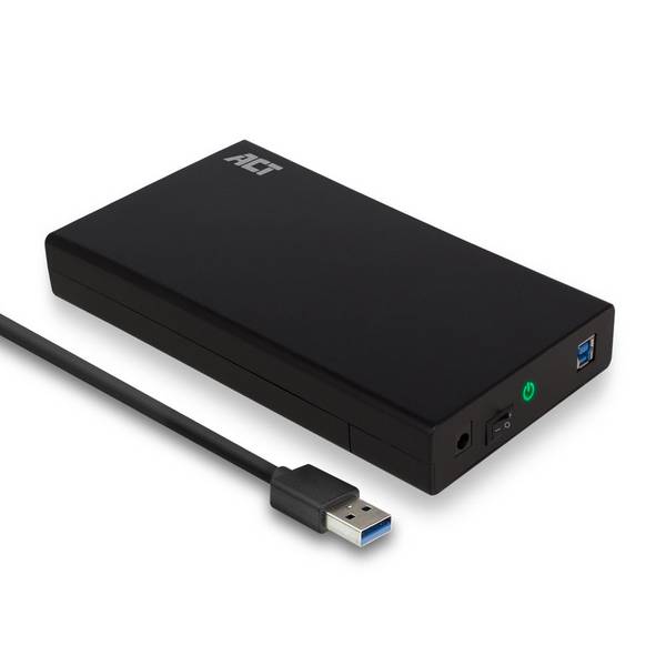 ACT AC1405 3,5" SATA-Festplattengehäuse ohne Schrauben USB 3.2 Gen1