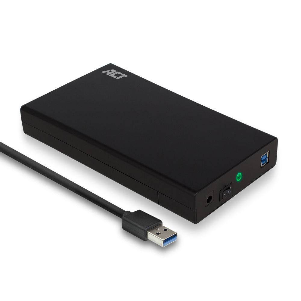 ACT AC1405 3,5" SATA-Festplattengehäuse ohne Schrauben USB 3.2 Gen1-0