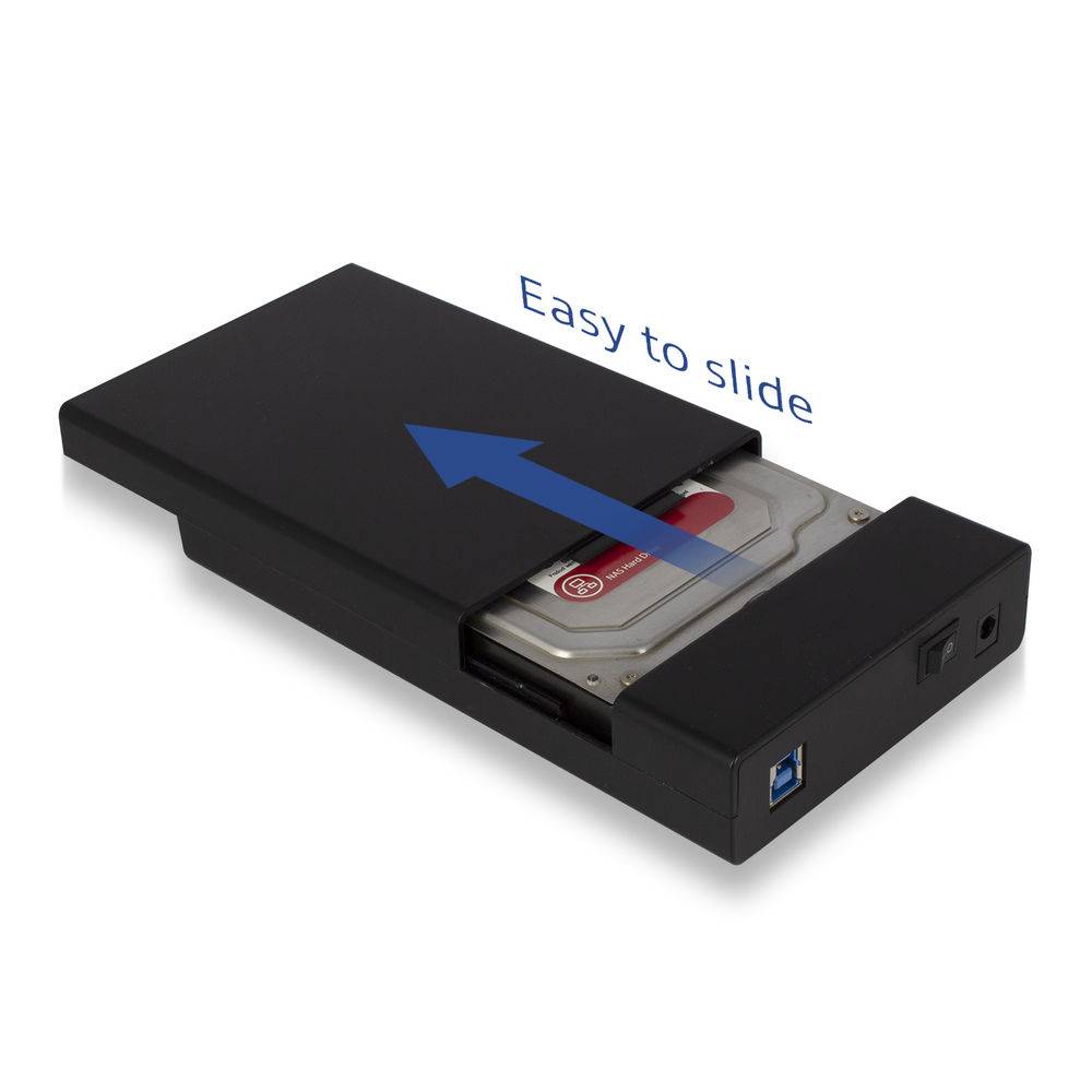 ACT AC1405 3,5" SATA-Festplattengehäuse ohne Schrauben USB 3.2 Gen1-3