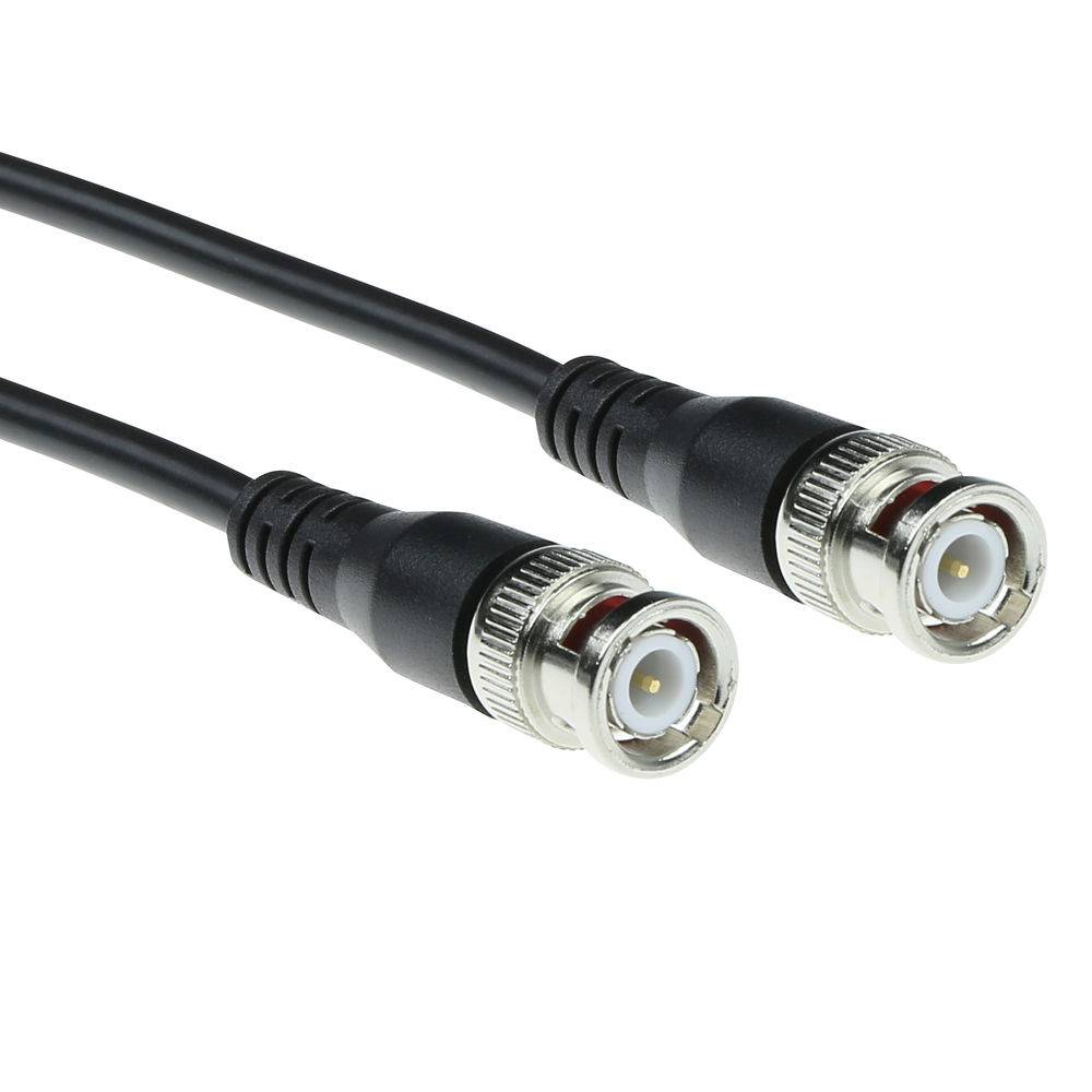 ACT Q70025 BNC RG-58 Patchkabel | 50 Ohm | Schwarz | 25cm-0