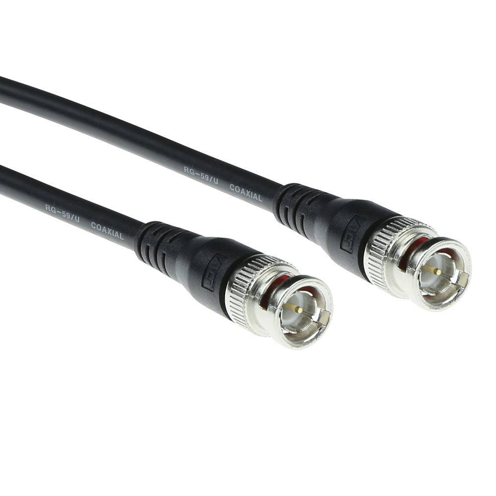 ACT Q71700 BNC RG-59 Kabel | 75 Ohm | Schwarz | 7 Meter-0