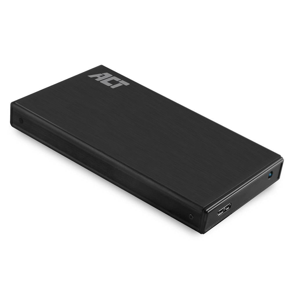 ACT AC1200 2,5" SATA Festplattengehäuse | USB 3.2 Gen1 | Aluminium | Schwarz