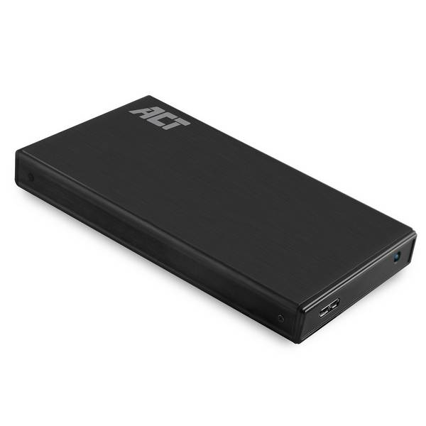 ACT AC1200 2,5" SATA Festplattengehäuse | USB 3.2 Gen1 | Aluminium | Schwarz