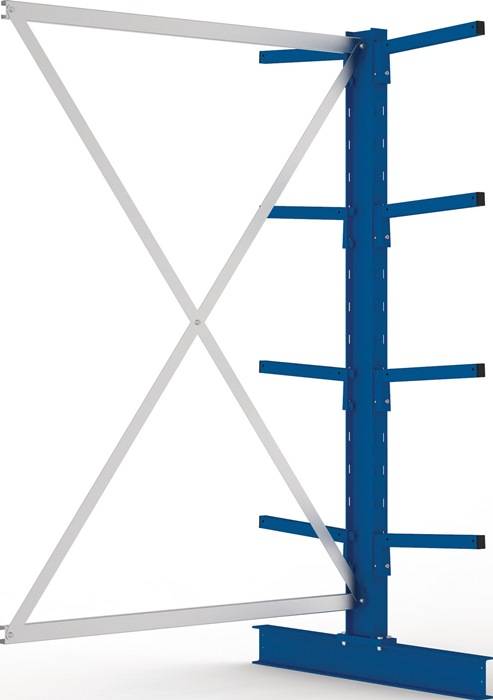 Kragarmregal H2500xB1300xT400mm Anbauregal doppels.Trgf.3220 kg-0
