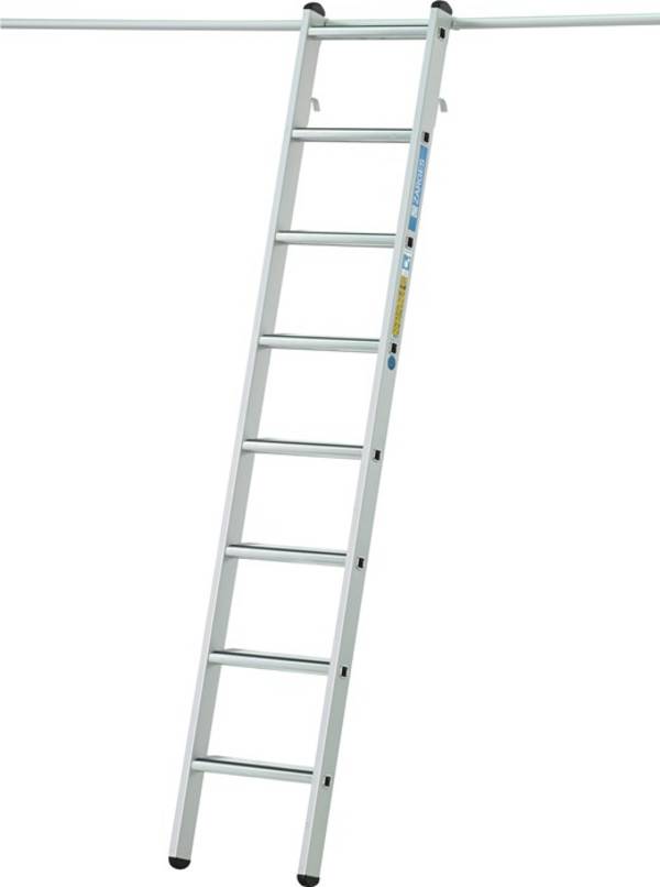 Regalleiter Alu.10 Stufen senkr.Einhänge-H.min/max2290-2820mm Einhänge-H.angeben