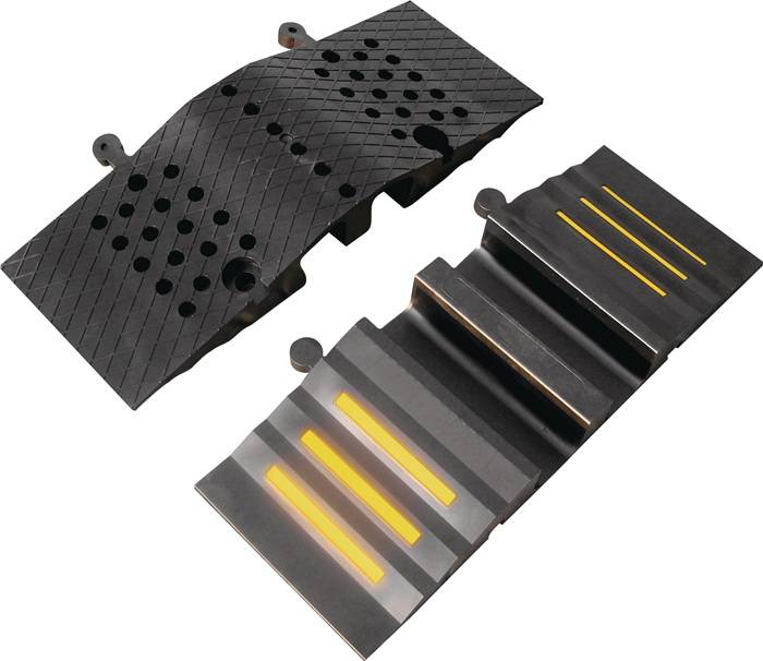 Schlauch-, Kabelbrücke B830xT300xH90 mm schwarz - Artikel: 7830105693-0