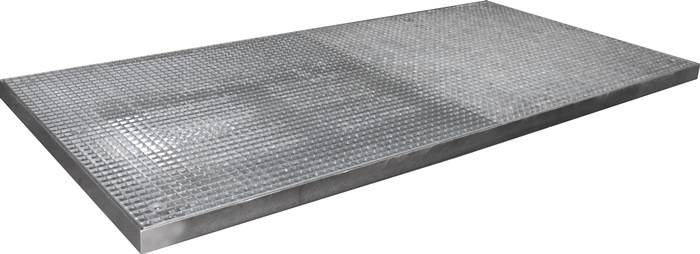 Flachwanne L2850xB1350xH78mm STA verz.Auffangvol.172l-0