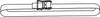Ratschen-Zurrgurt DIN 12195-2 L.4m B.50mm 1-tlg.m.Ratsche LC U 2000 daN